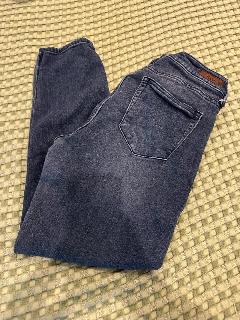 Just USA Women's Skinny Jeans in Dark Blue